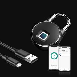 Fingerprint Padlock Smart Keyless Bluetooth Lock APP