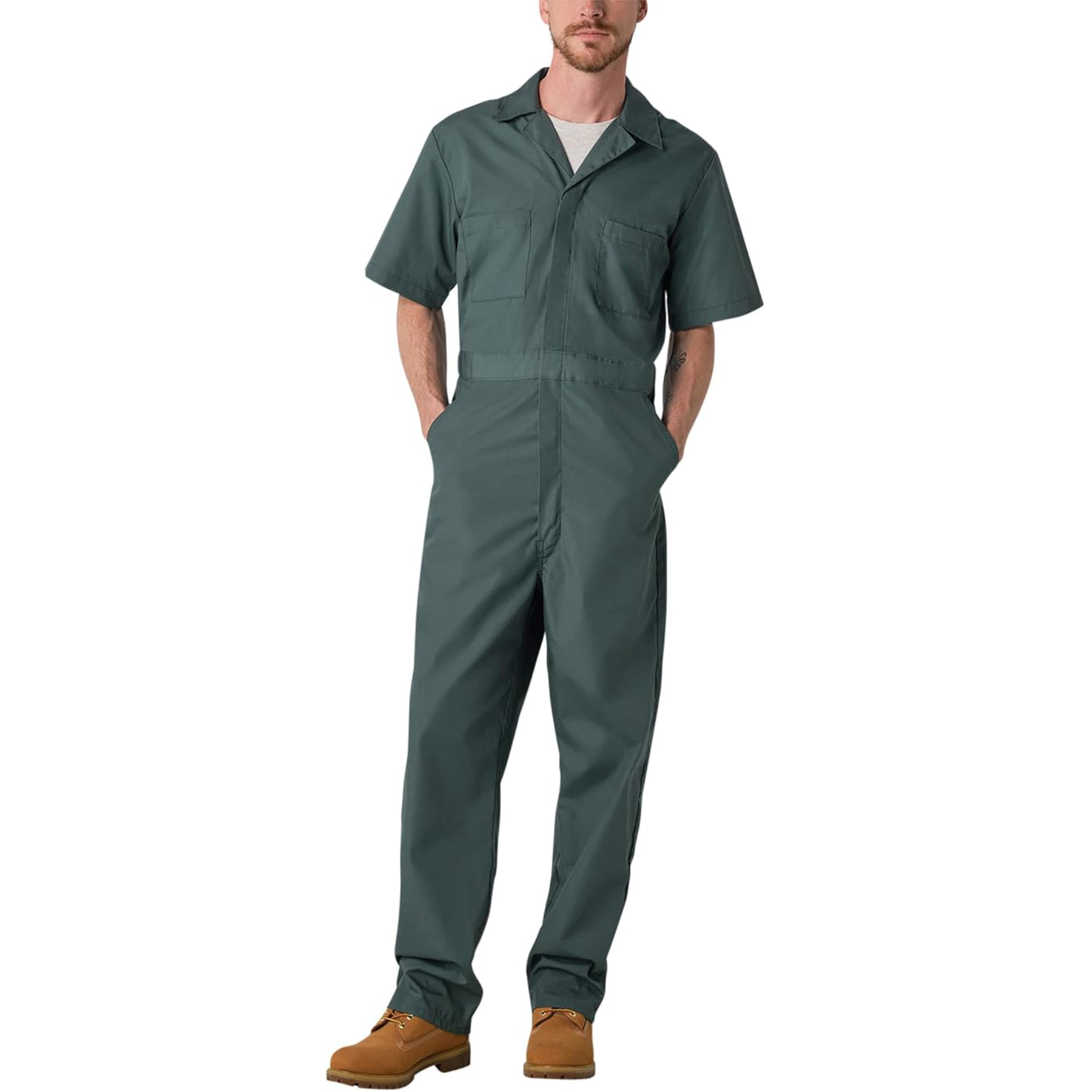 Men's Short Sleeve Coverall 21