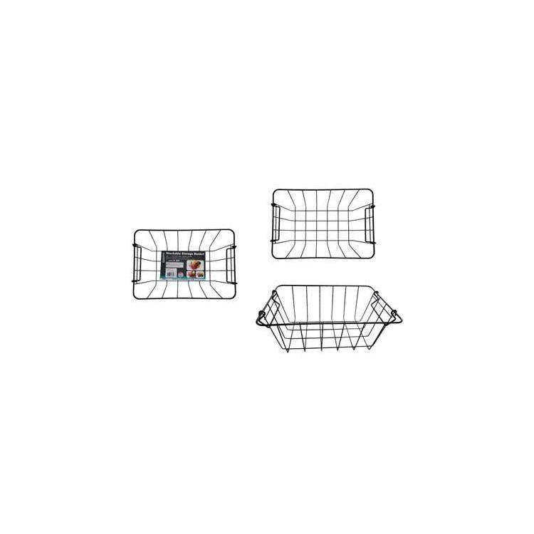 Stackable Wire Storage Baskets 3