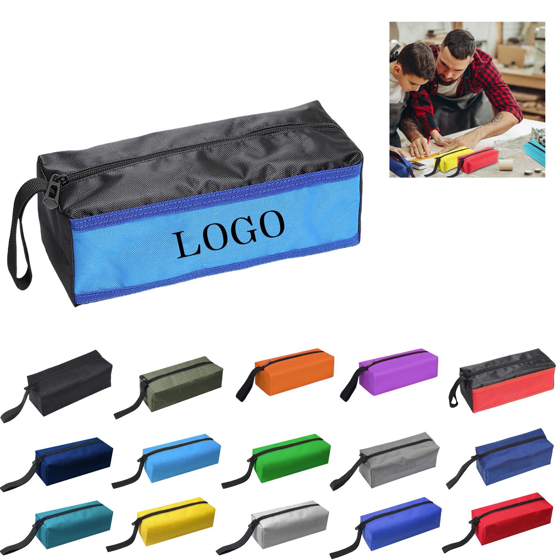 Waterproof Zipper Tool Bag 38