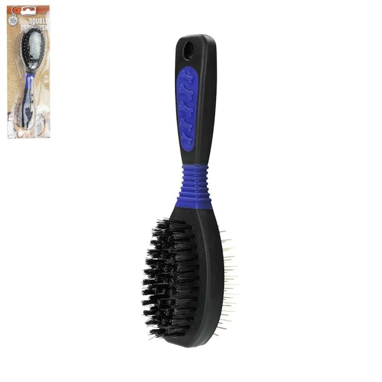 Double-Sided Dog Brush - 8" 3
