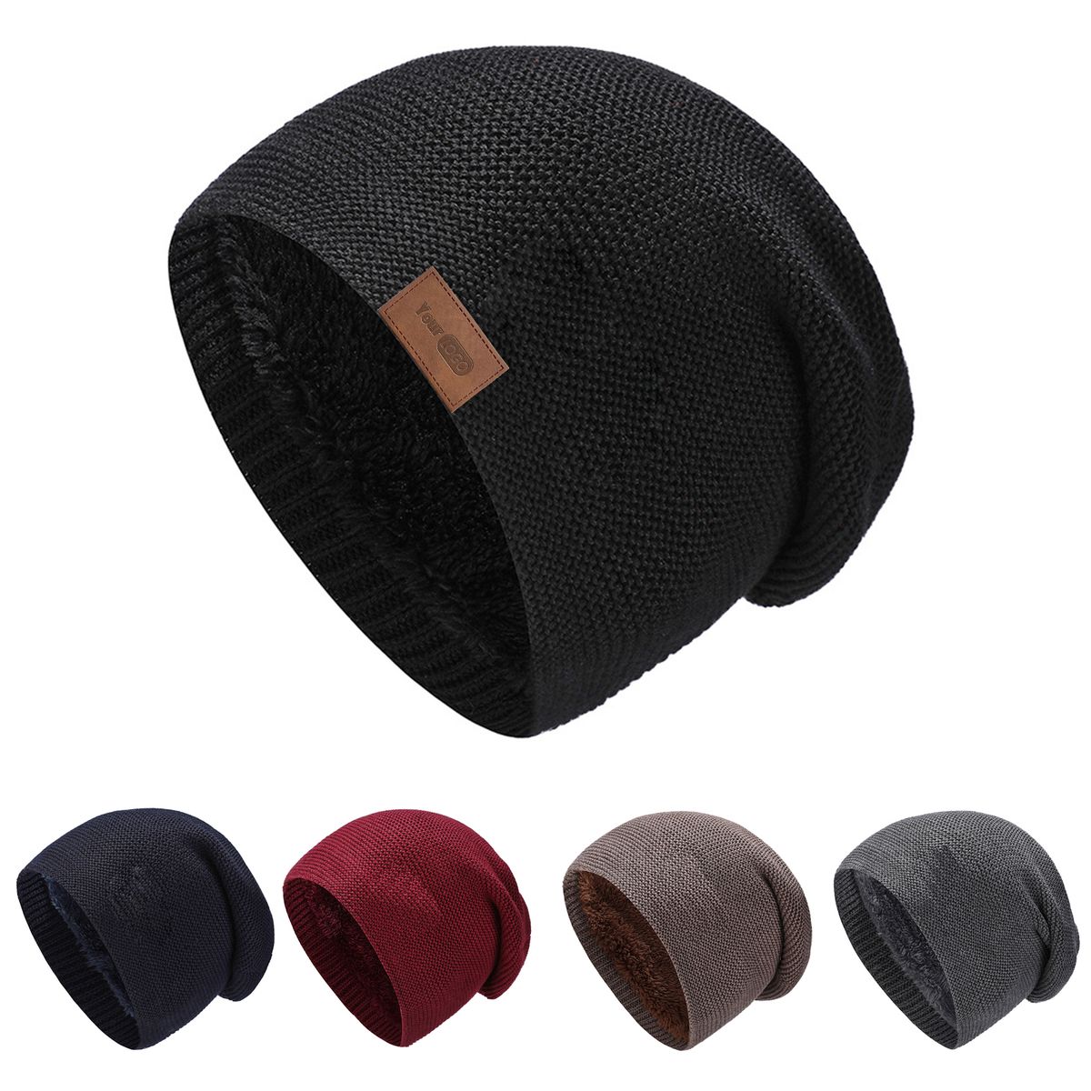Fleece and thickened warm ear protection cap