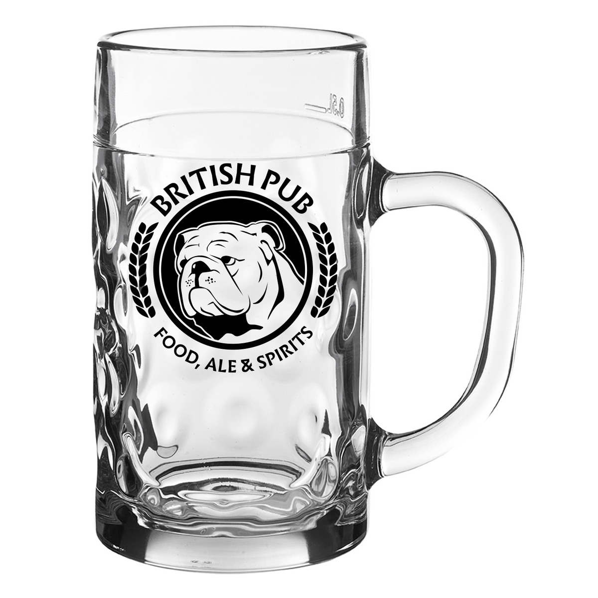 22 oz. Libbey Munich Beer Stein (1 Color Imprint)