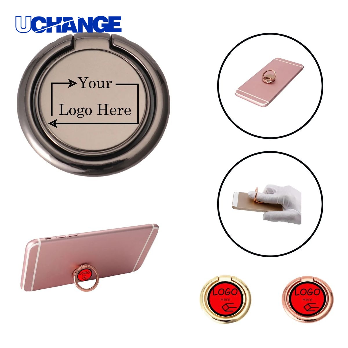 Electroplated Magnetic Phone Holder Mount