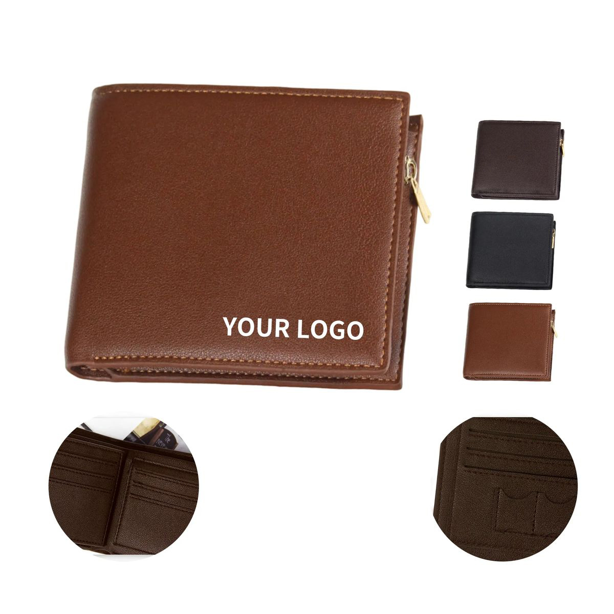 Daily Use Microfiber Wallet with Multiple Slots