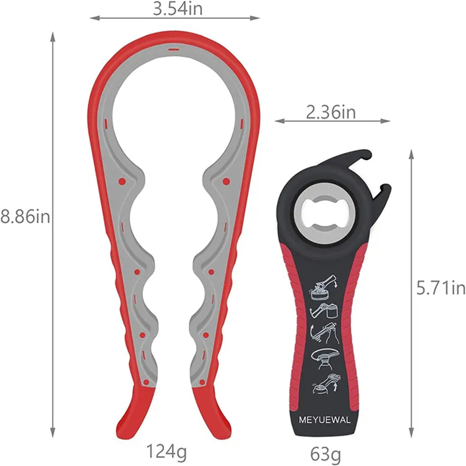 5 Pack Bottle Opener 3