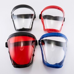 Transparent Space mirror face mask