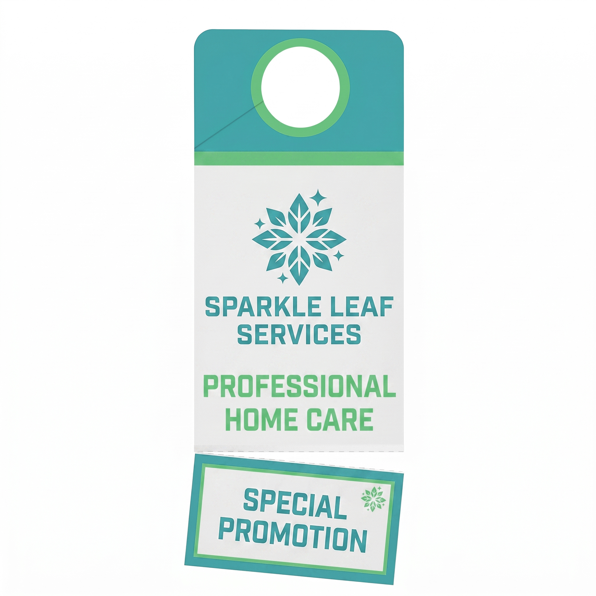 4x10" Plastic Door Hanger Sign