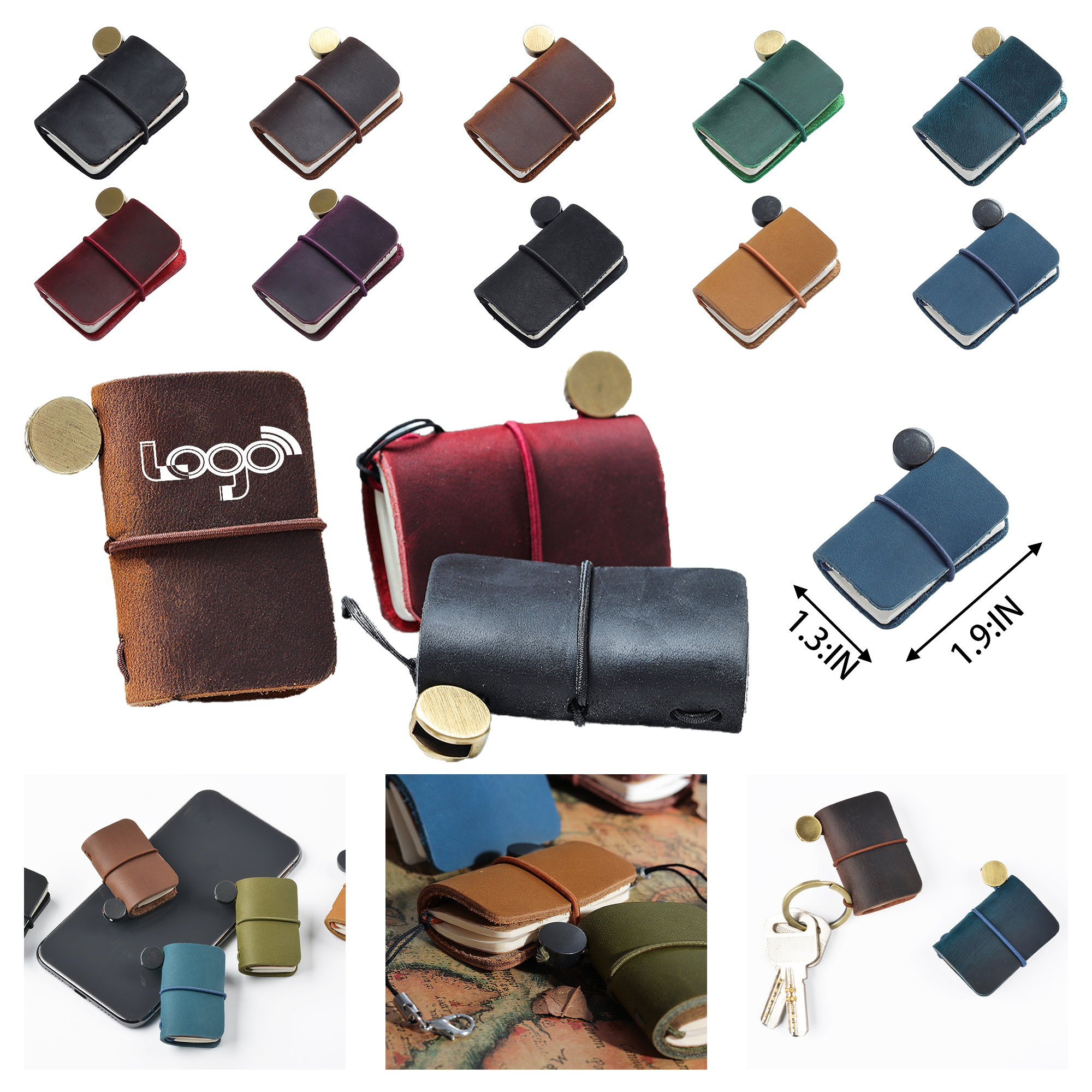 Elegant Leather Pocket Notebook for Everyday Use 3