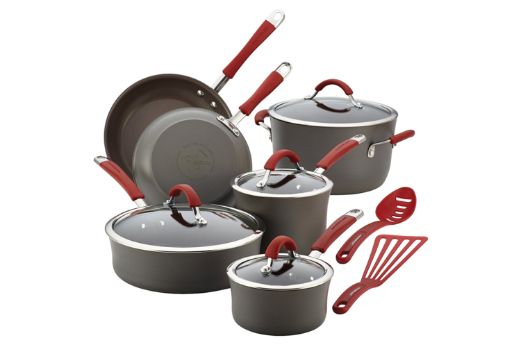 Rachael Ray Cucina 12-Piece Cookware Set 4