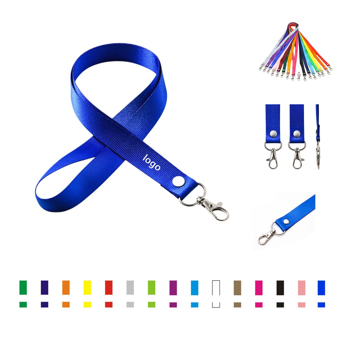 Polyester Work Permit Lanyard MOQ100 3