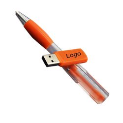 Plastic Pen With USB Drive