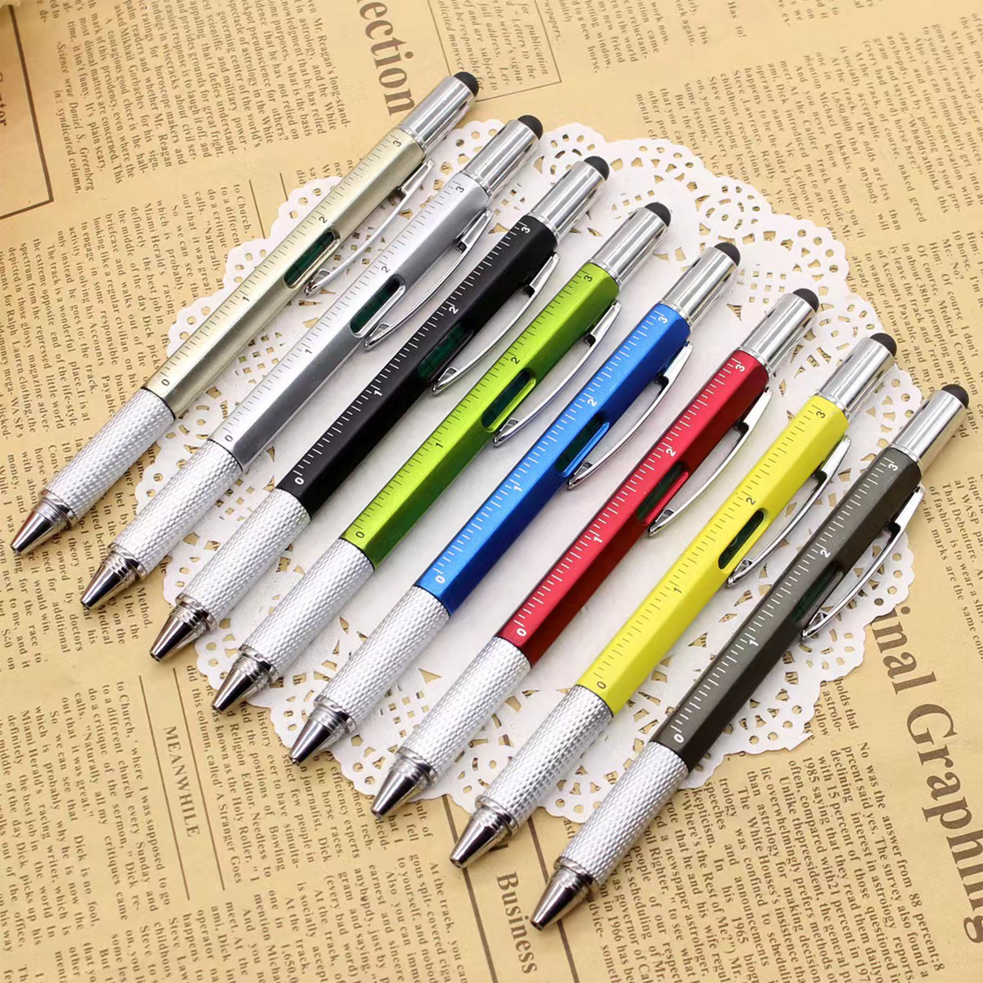 Plastic Custom Multi-Tool Screwdriver Caliper Pen 7