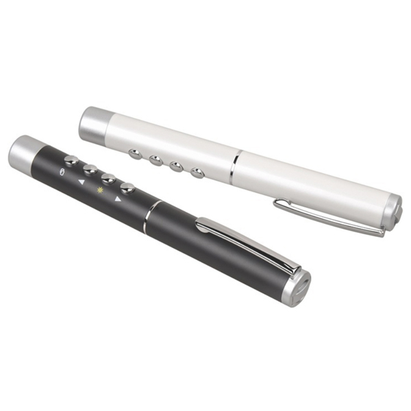 Wireless Presentation Remote with Red Laser Pointer and Blank Screen Control - Thumbnail 2