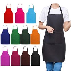 Bib Aprons with 2 Pockets