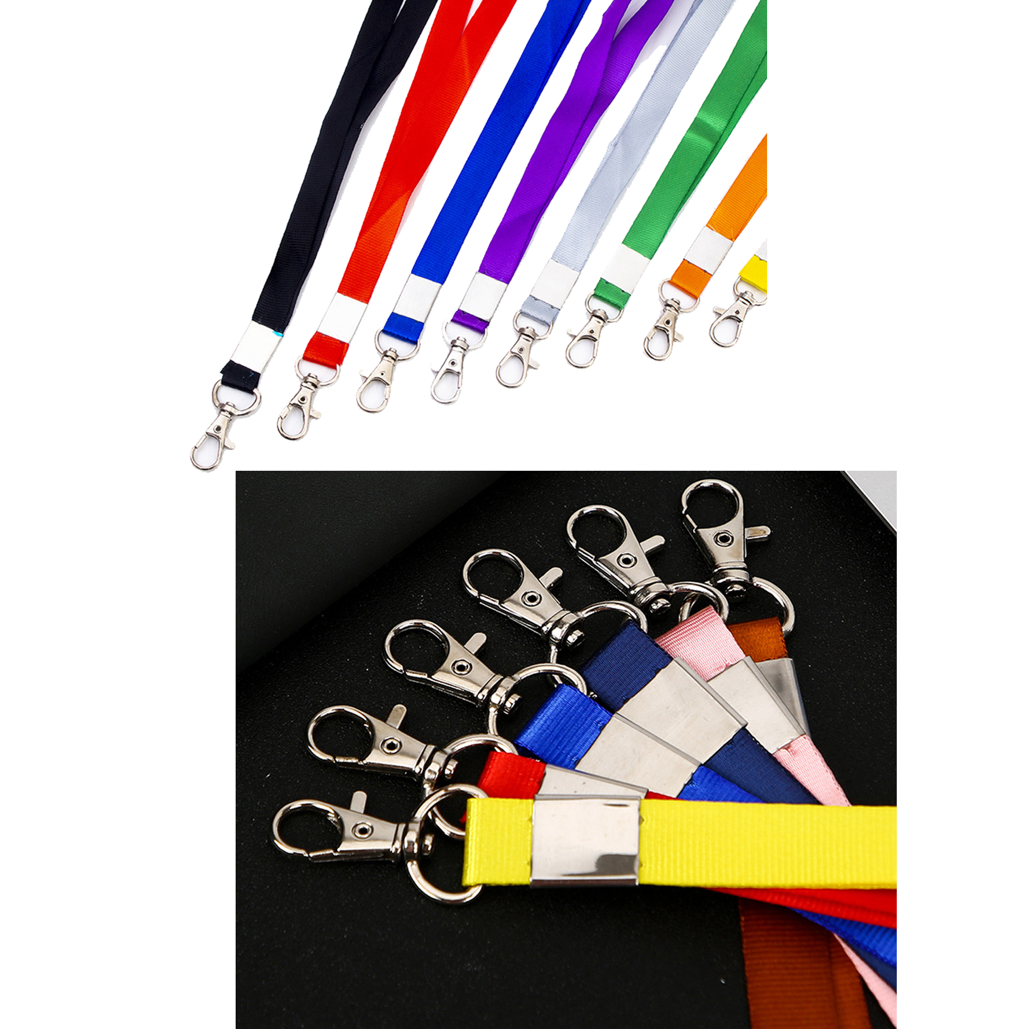 Durable Lanyard for Name Badges with Metal Clip 7