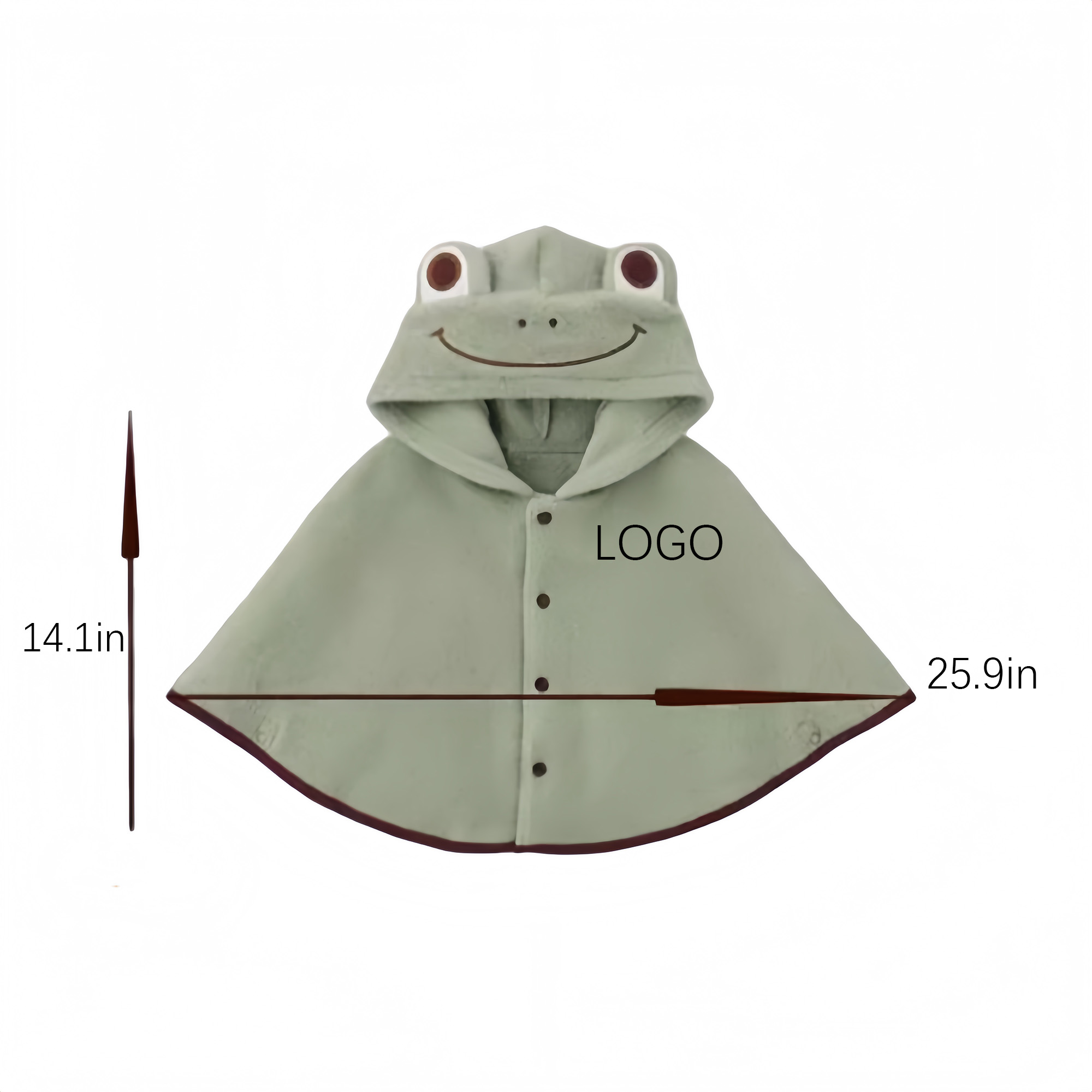 Reversible Baby Cape Coat 4