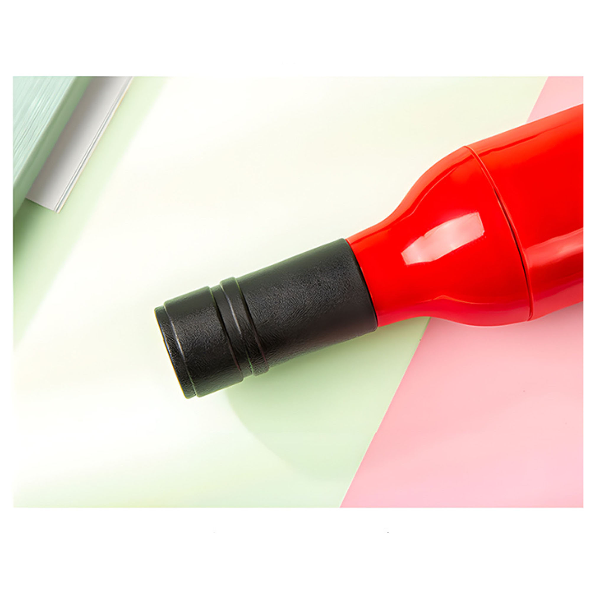 Stylish Wine Bottle-Shaped Folding Umbrella for All-Weather Use 8