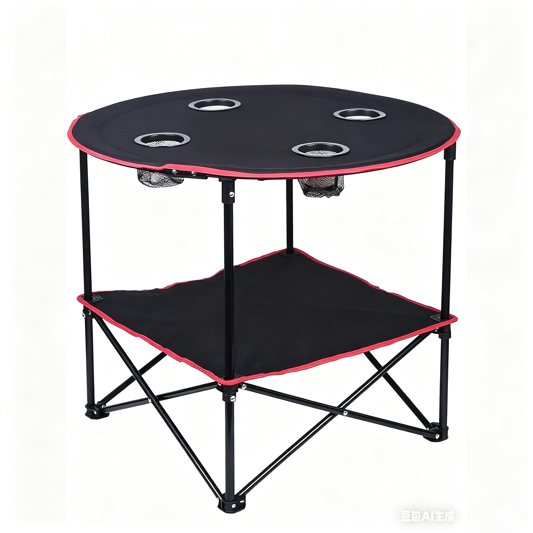 Camping 4 Cup Holder Folding Table 18
