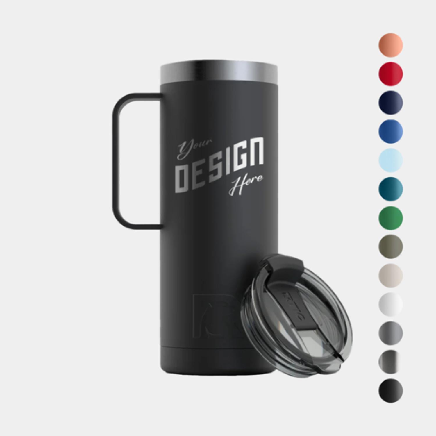 20 oz. RTIC® Stainless Steel 24-Hour Ice Retention Travel Mug