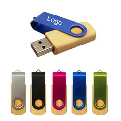 Score Bamboo USB Drive