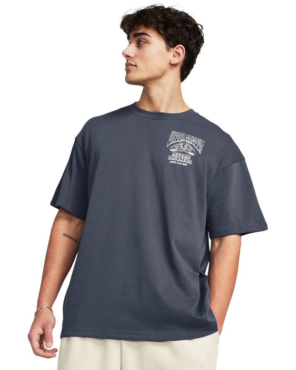 UA Heavyweight Record Breakers Men's Short Sleeve 6