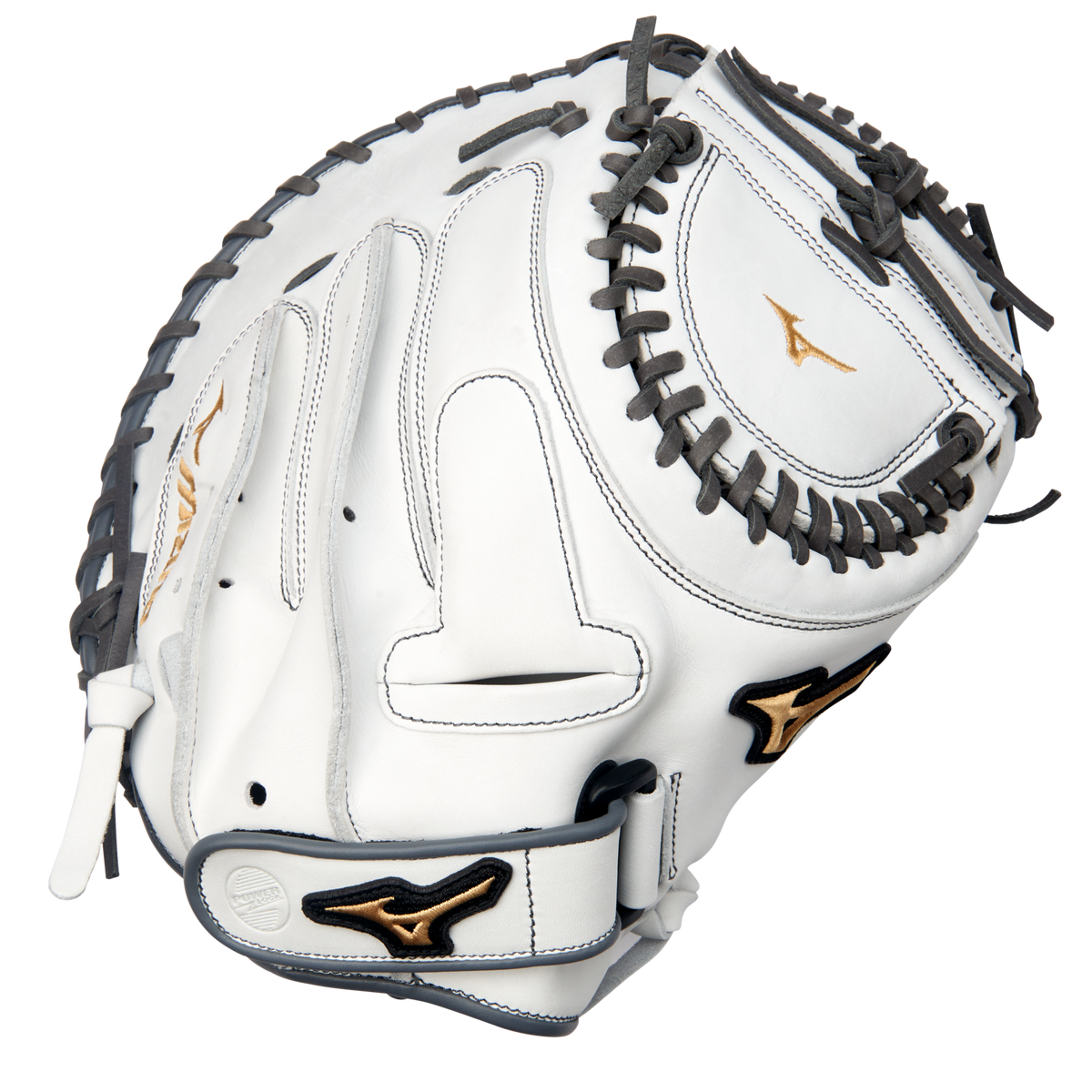 MVP Prime Fastpitch Softball Catcher's Mitt 34", BioSoft Leather, Center Pocket Design 6