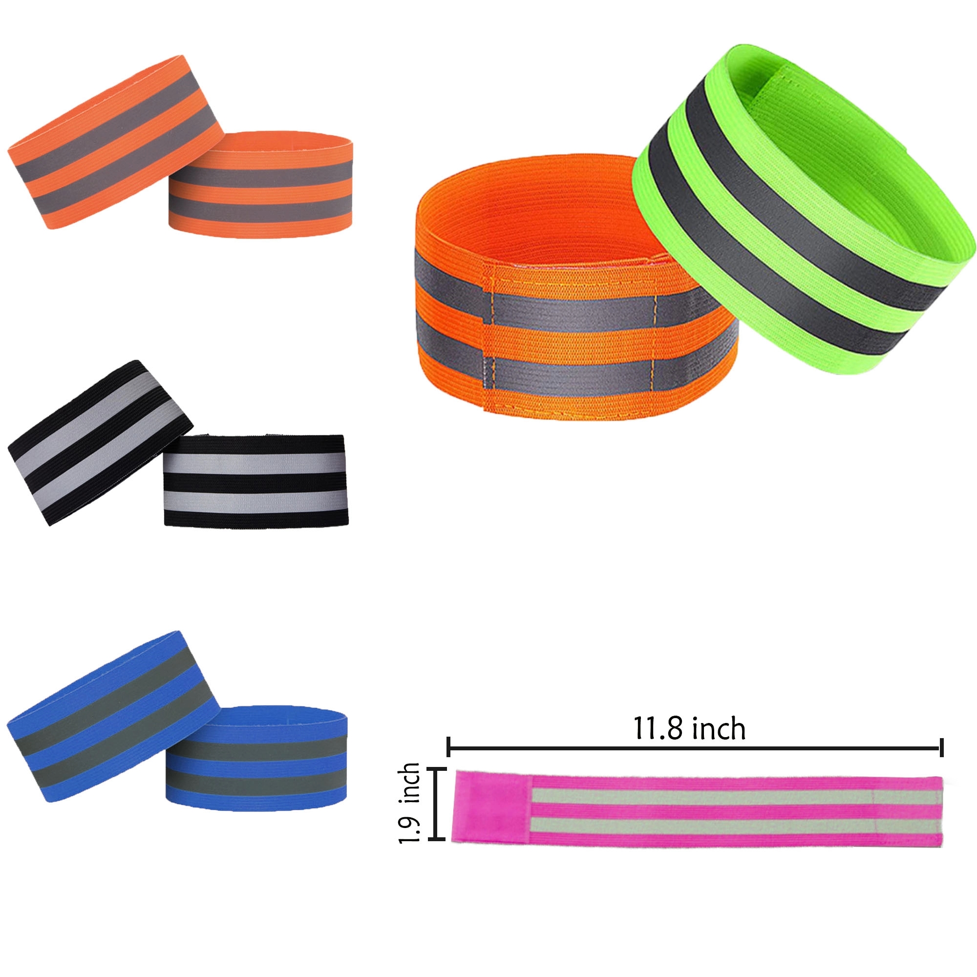 Reflective Wrist Strap MOQ 100Pairs 3