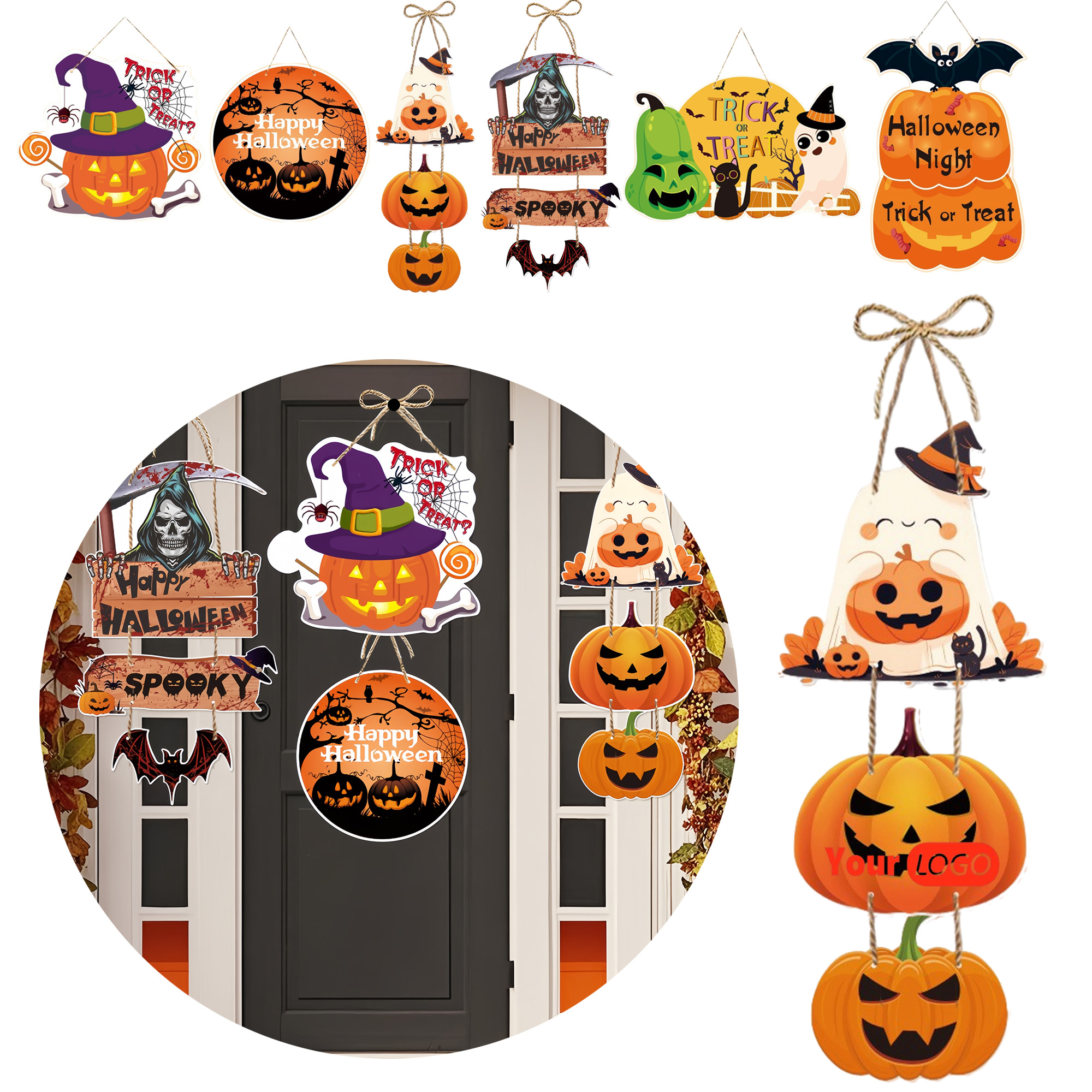 Halloween Party Door Hanger 9