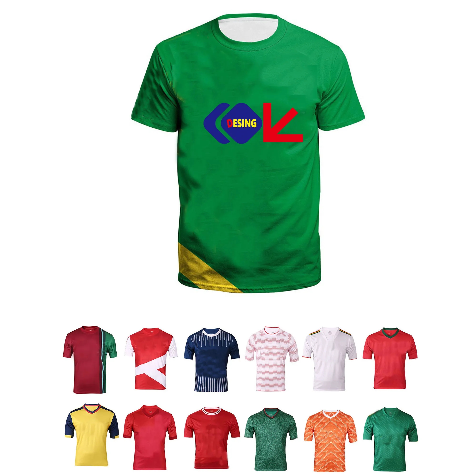 Athletic Soccer Player Fan T Shirt