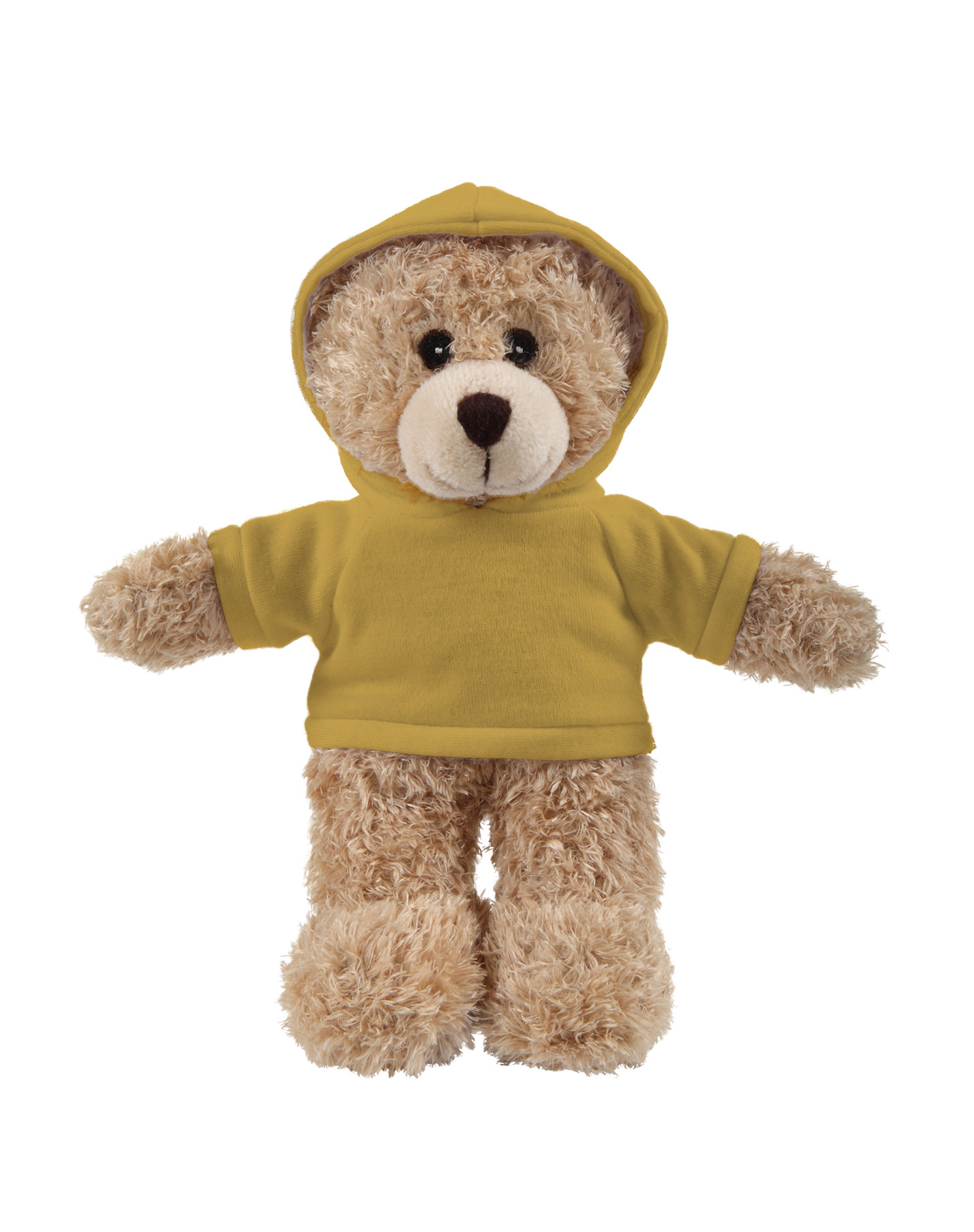 soft plush Tan Bear with hoodie 47