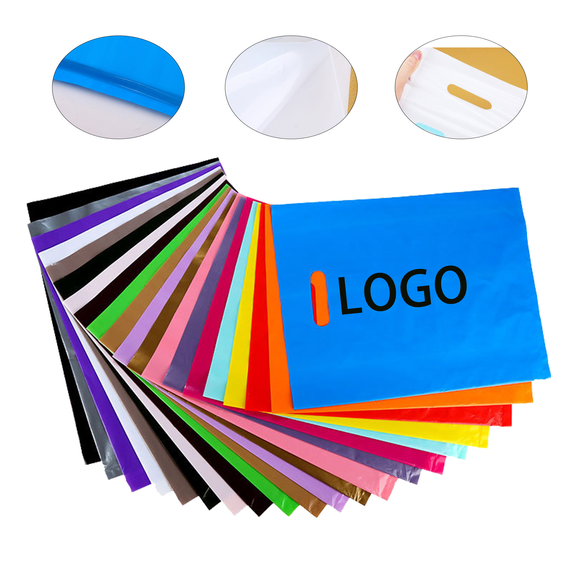 PE Plastic Handle Shopping Bag 3