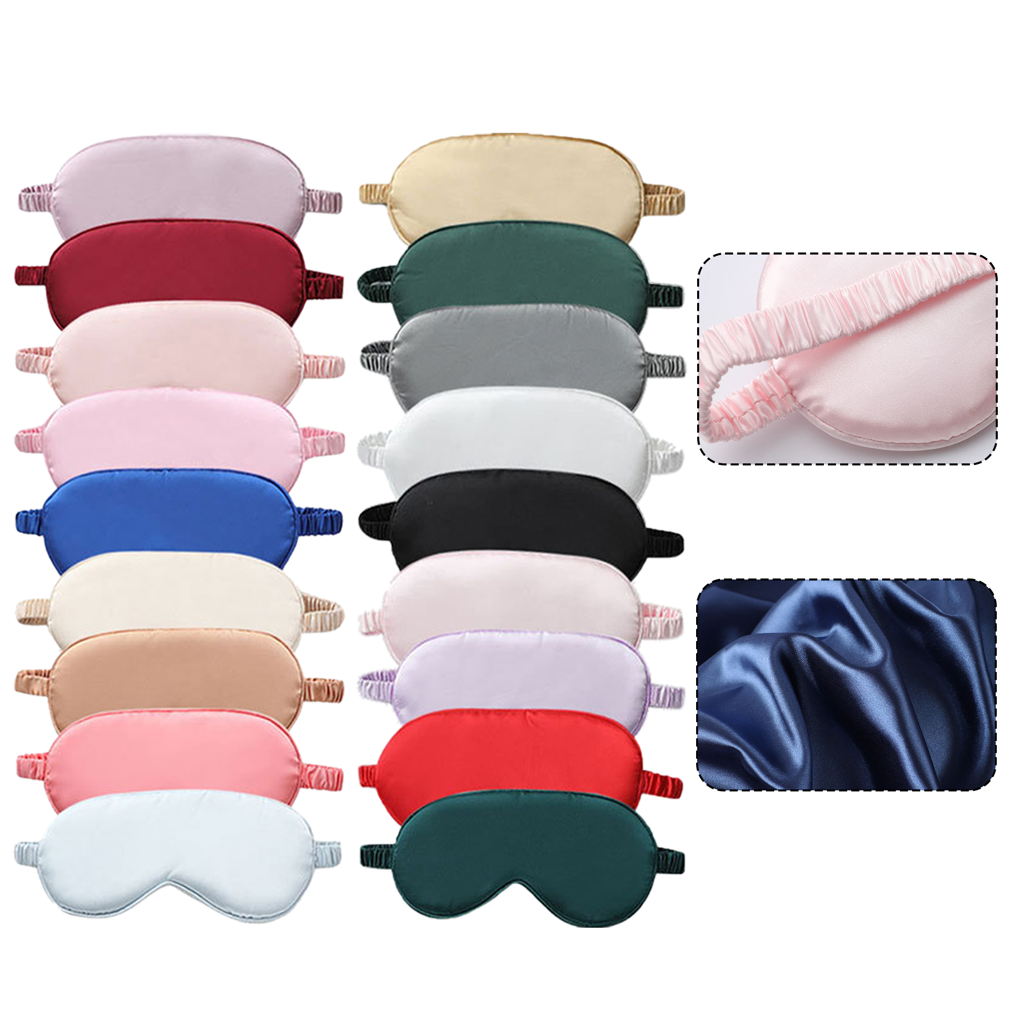Satin Sleep Mask Eye Cover 6