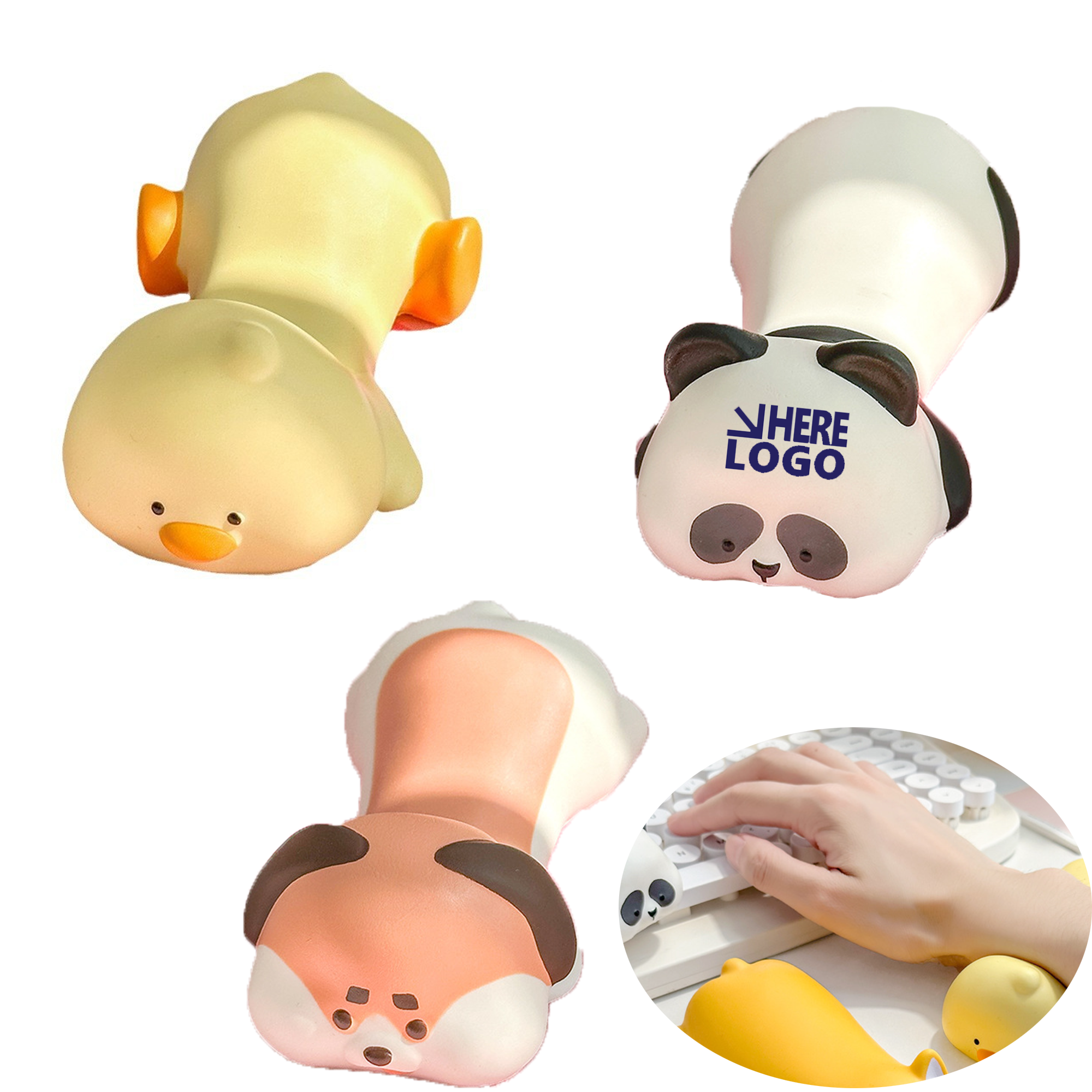 Keyboard Wrist Rest And Mouse Wrist Rest Memory Foam 4