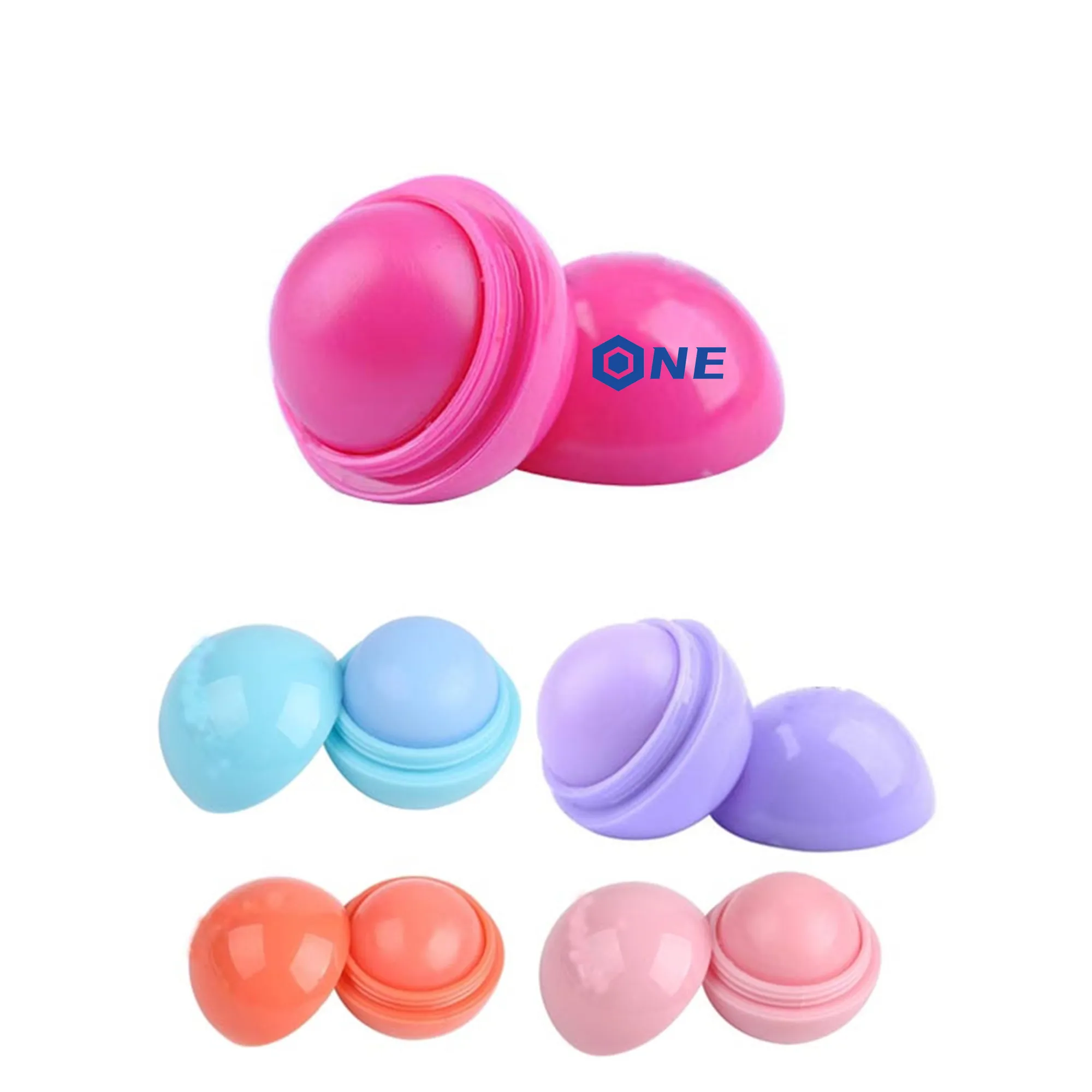 Custom Round Lip Balm