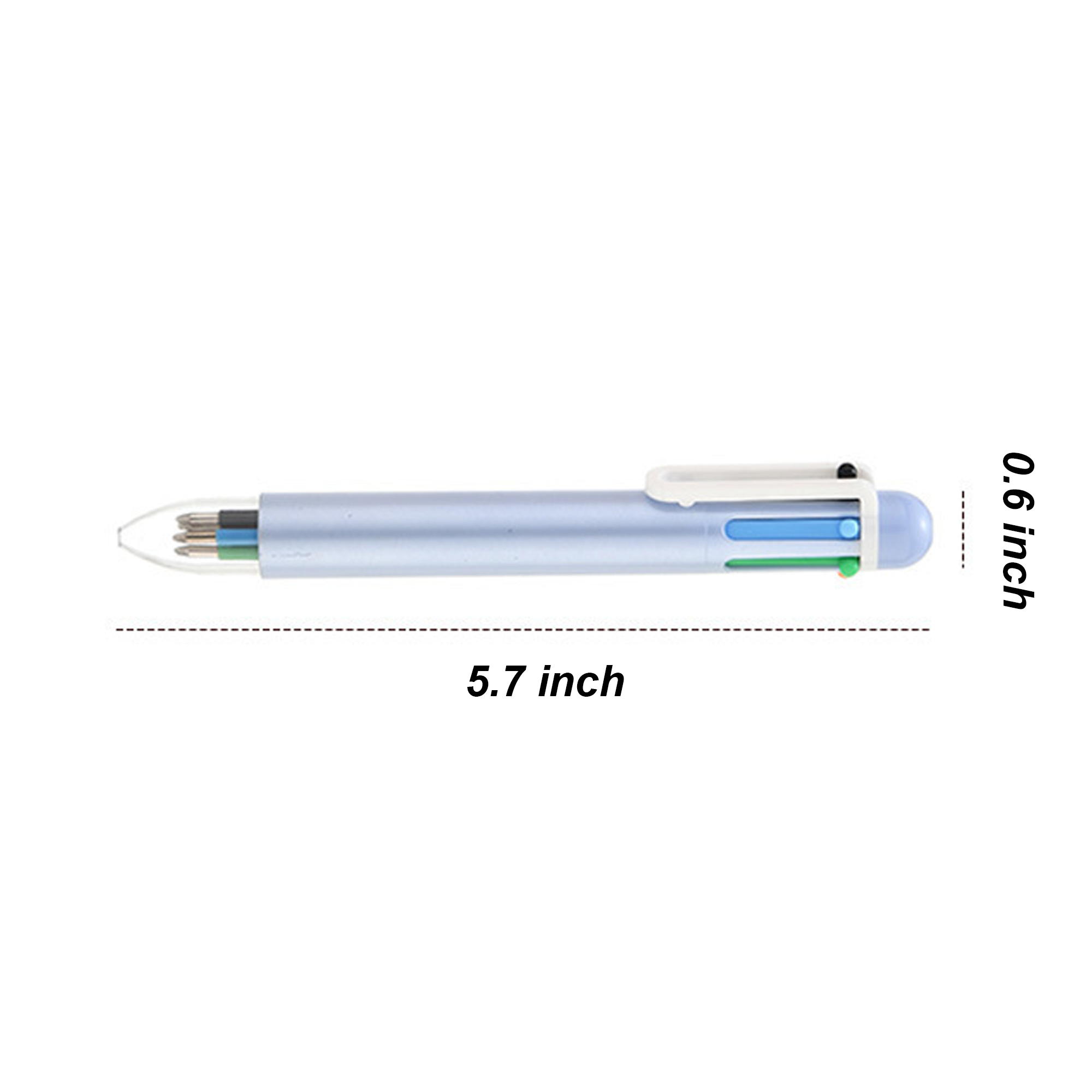 Customizable 6-Color Ballpoint Pen With Customizable Logo 5