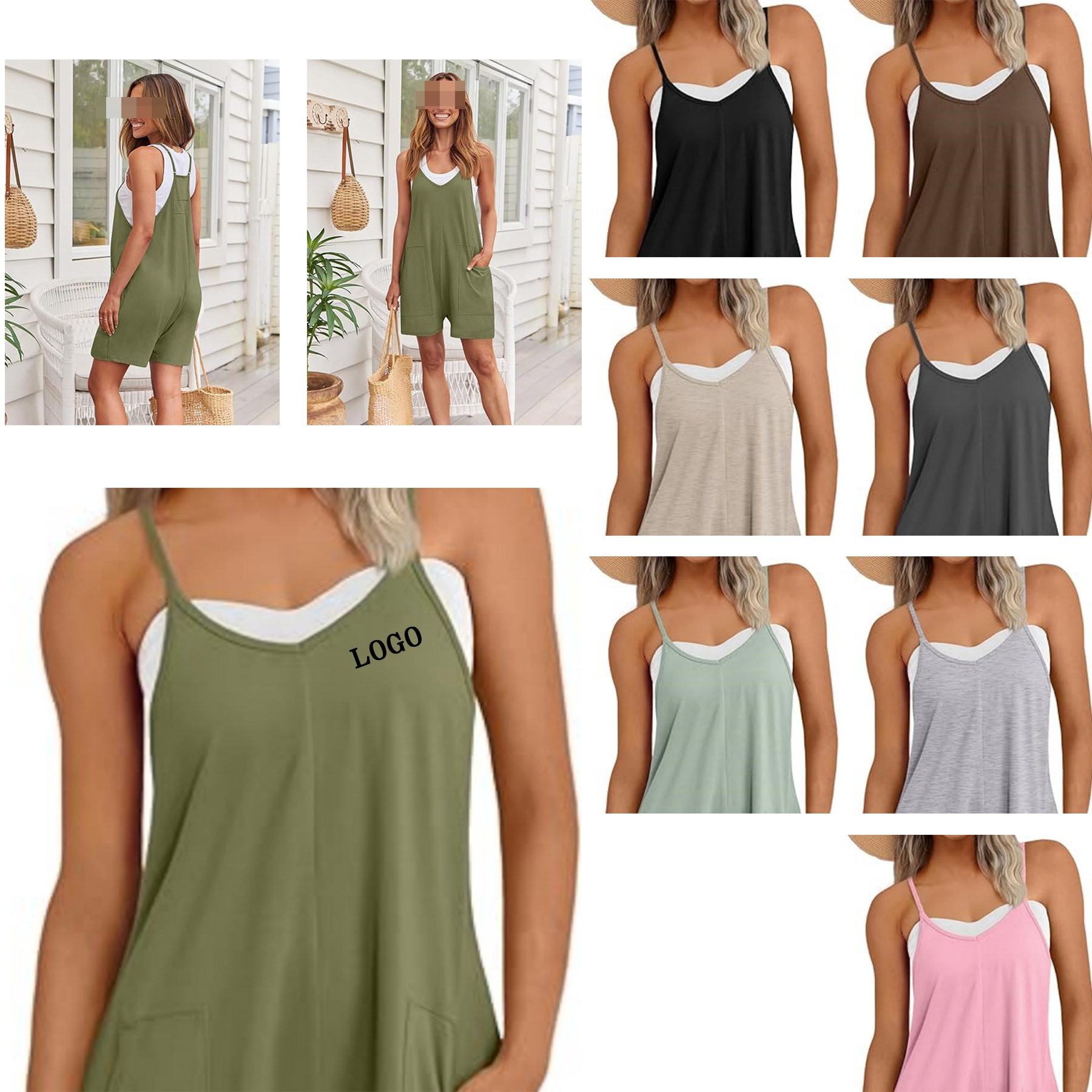 Women's Casual Summer Jumpsuits 2