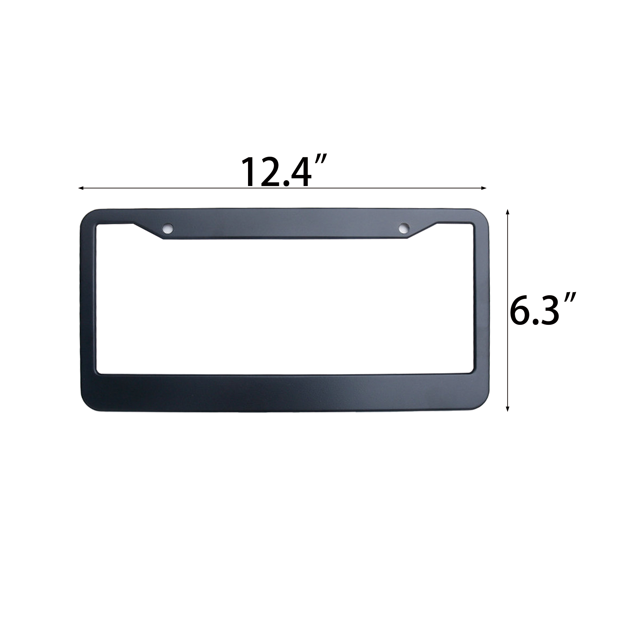 Aluminum Alloy License Plate Frame 4