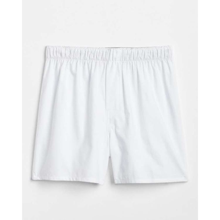 Cotton Rich Boxer Shorts White Small 12pk 3