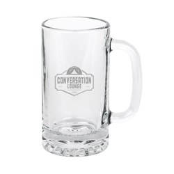 16 oz. Libbey® Tankard Starburst Beer Mug (Engraved Imprint)