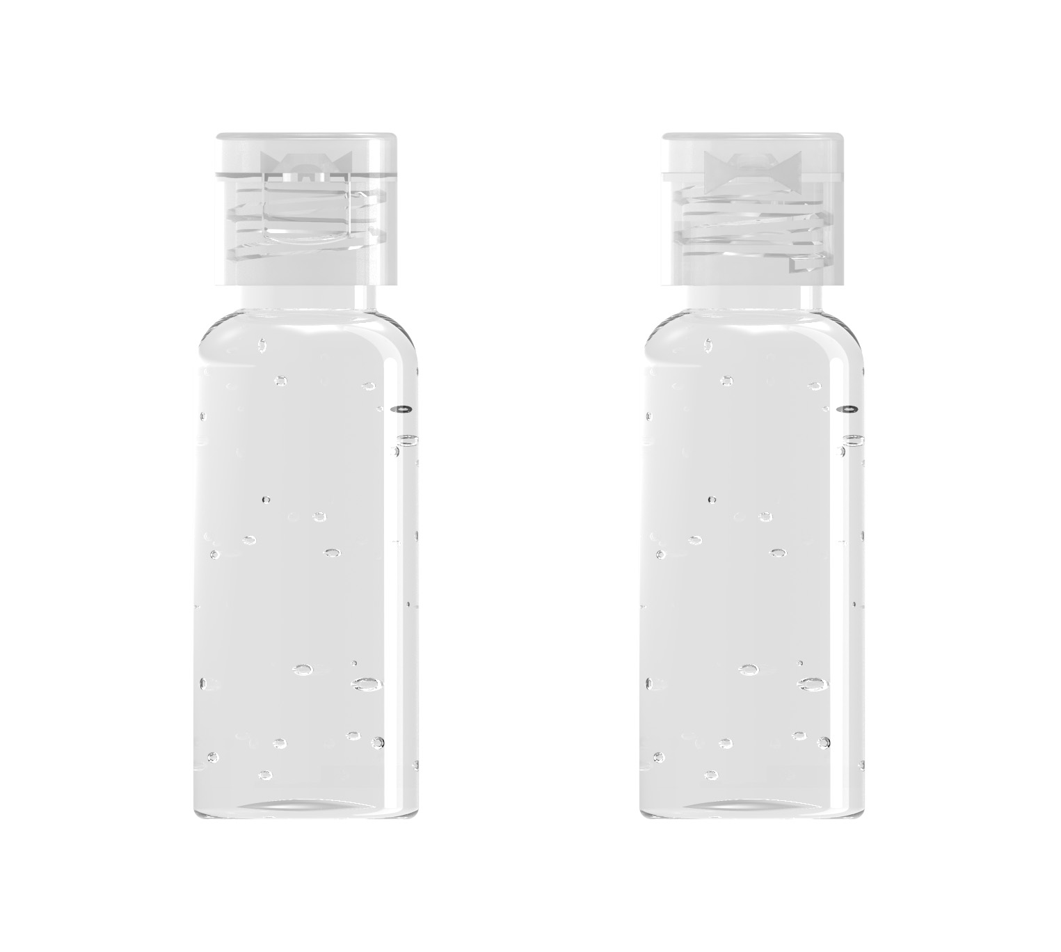 3.4 oz Hand Sanitizer Round Body - 75% Alcohol