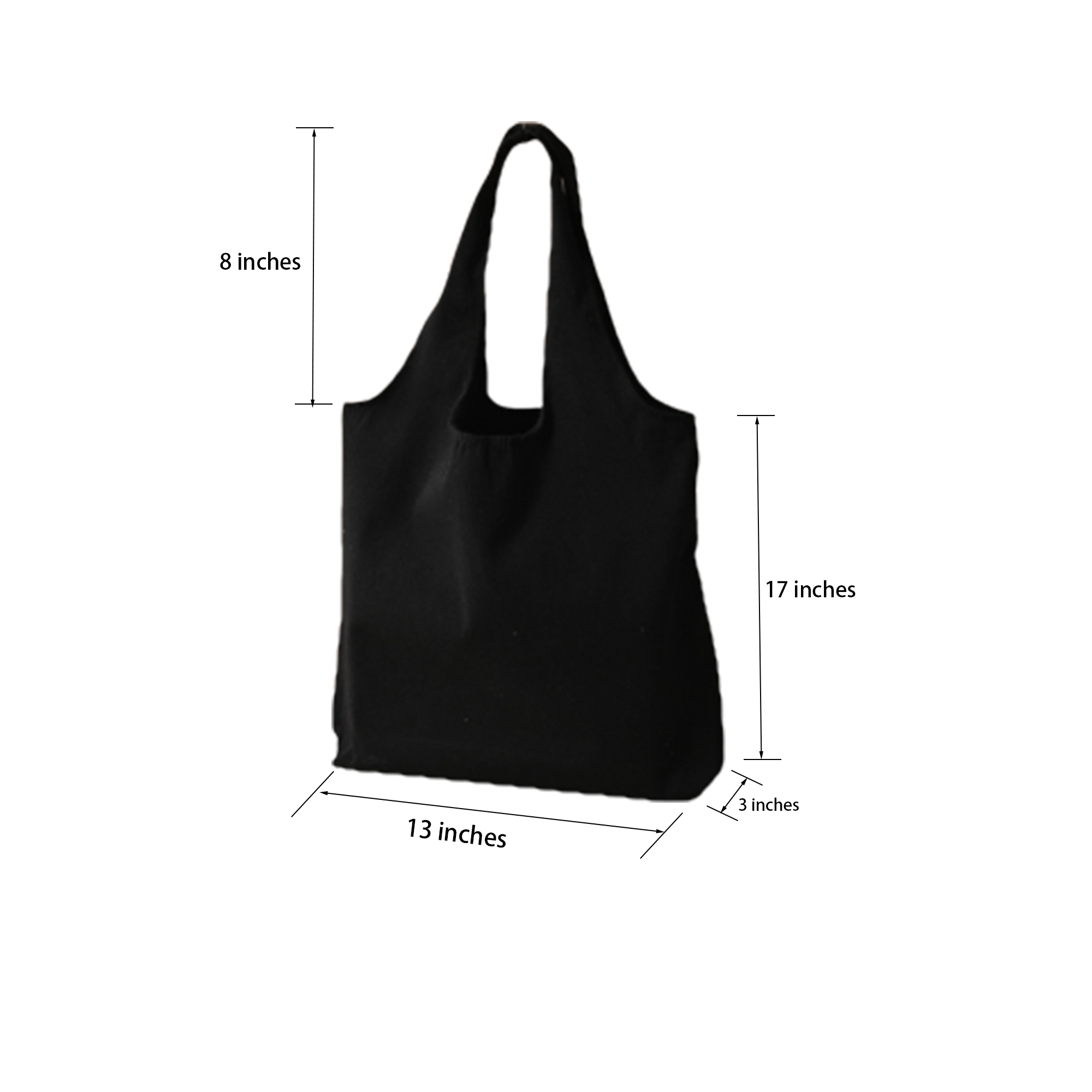 Lightweight Reusable Grocery Shopping Cloth Bag MOQ50, custom tote bag with logo imprint 3