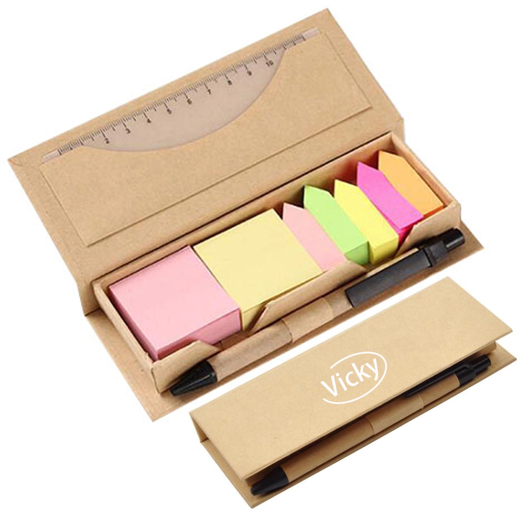 Sticky Notes Set With Box