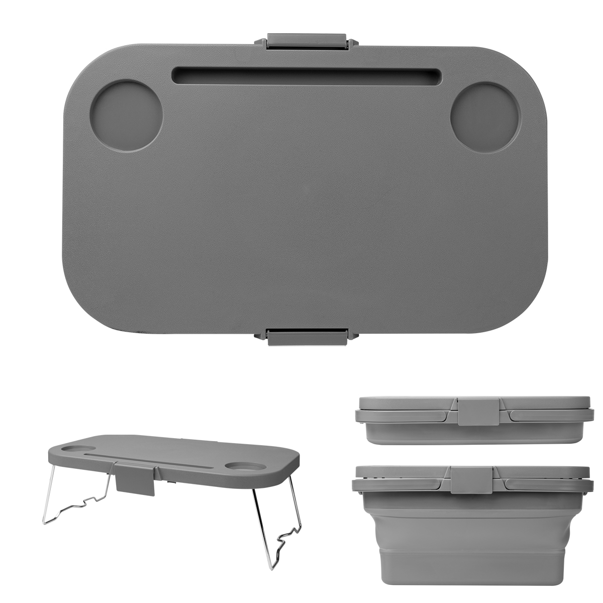 Collapsible Picnic Basket Cooler - Thumbnail 3