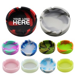 Silicone Ashtray Round