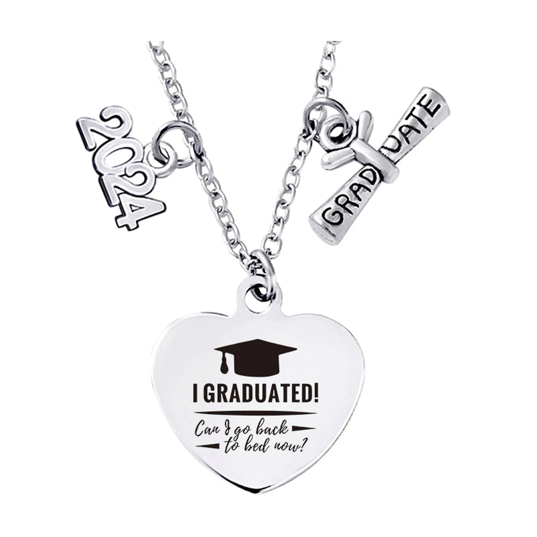 Stainless Steel Graduation Gift Necklace 13