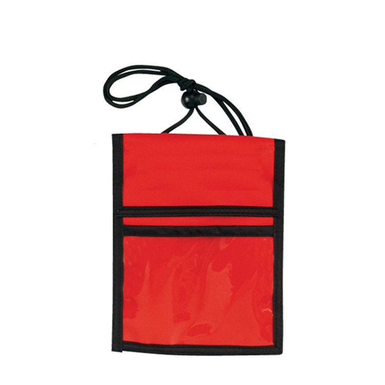 600 Denier Polyester Multi Pocket Neck Wallet Trade show Badge Holders 51
