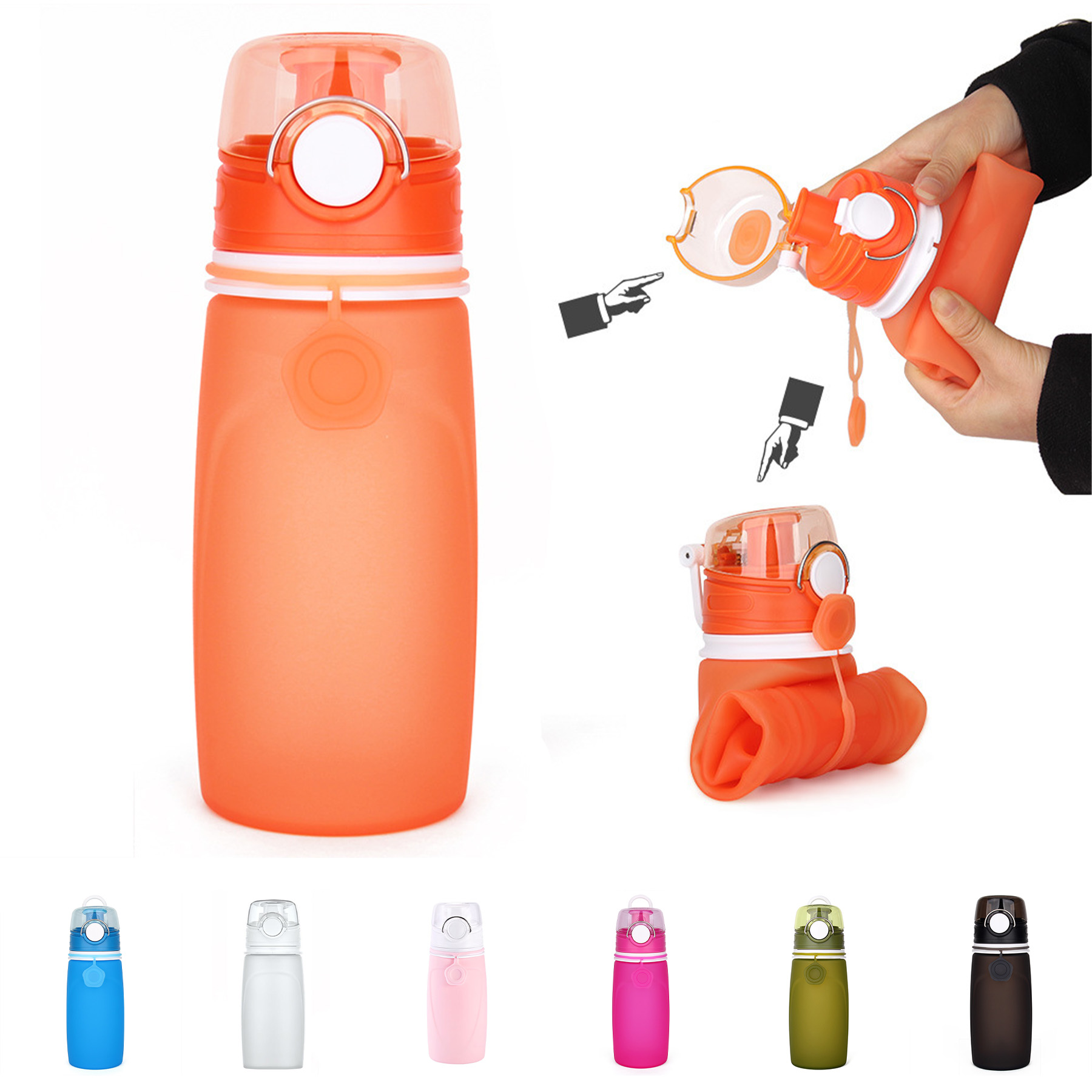 Inflame Foldable Water Bottle-25oz. 2
