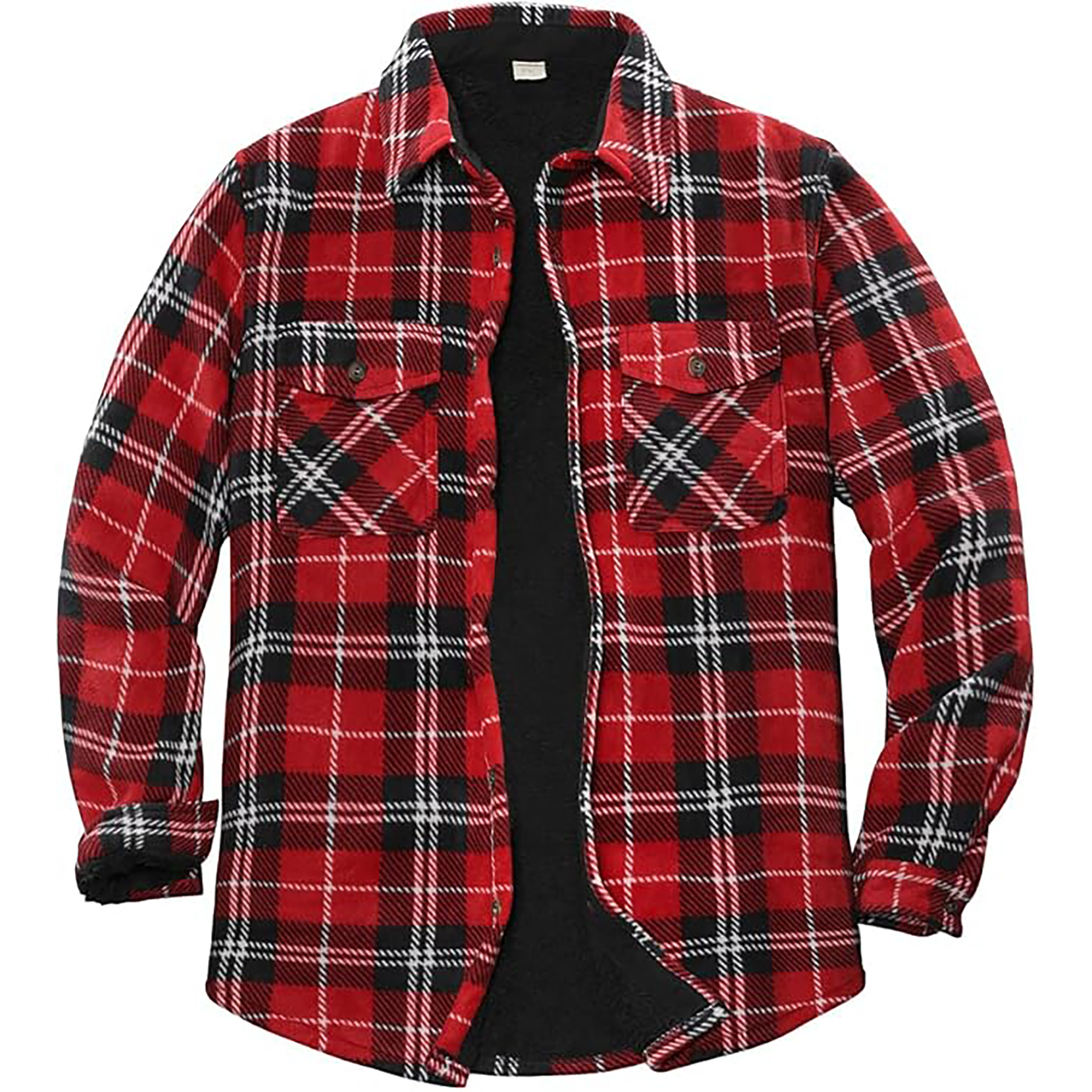 Men's Flannel Shirt Jacket 77