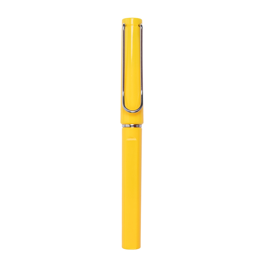 Plastic Gel Pen W/ Metal-Clip 18